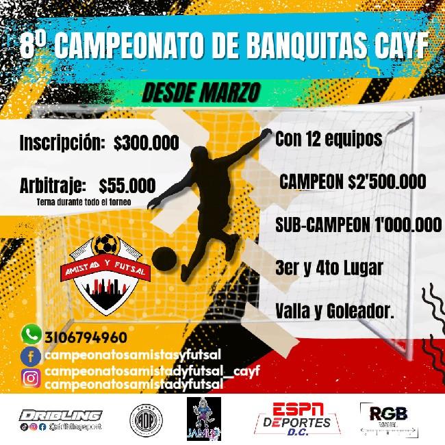 8º CAMPEONATO DE BANQUITAS CAYF