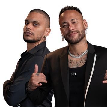 Neyma jr + Cris Guedes(presid.)