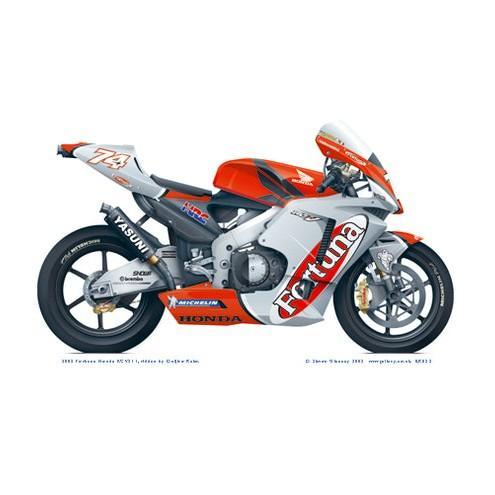 Spain's Fortuna Gresini 2002