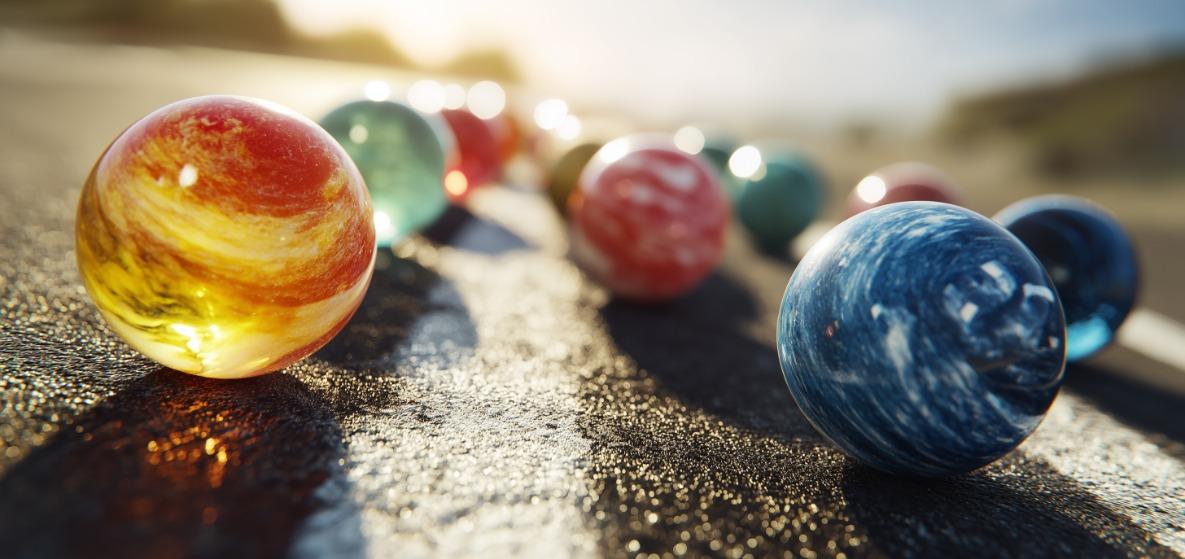 Marble racing