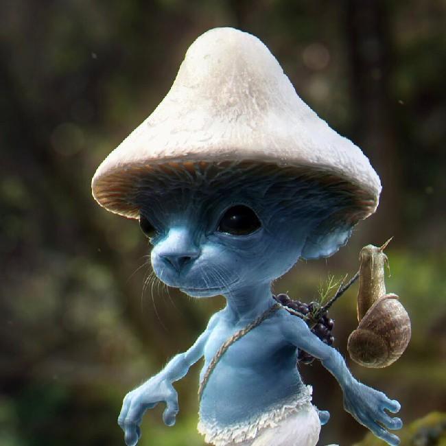 smurf cat