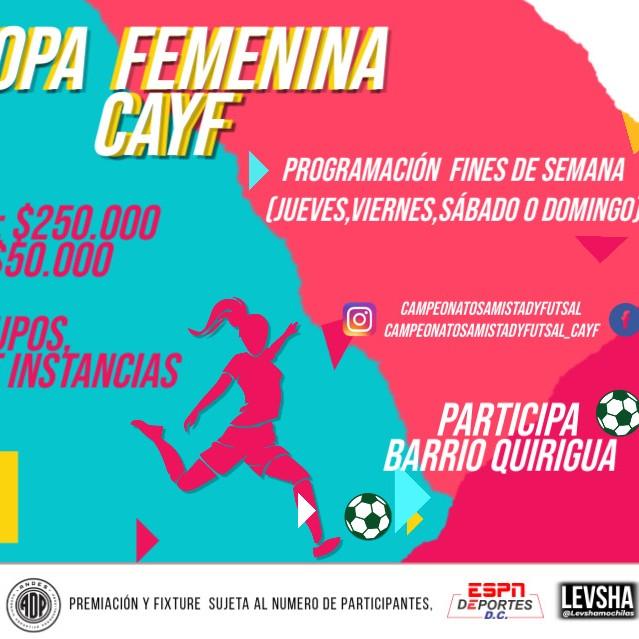 COPA FEMENINA CAYF