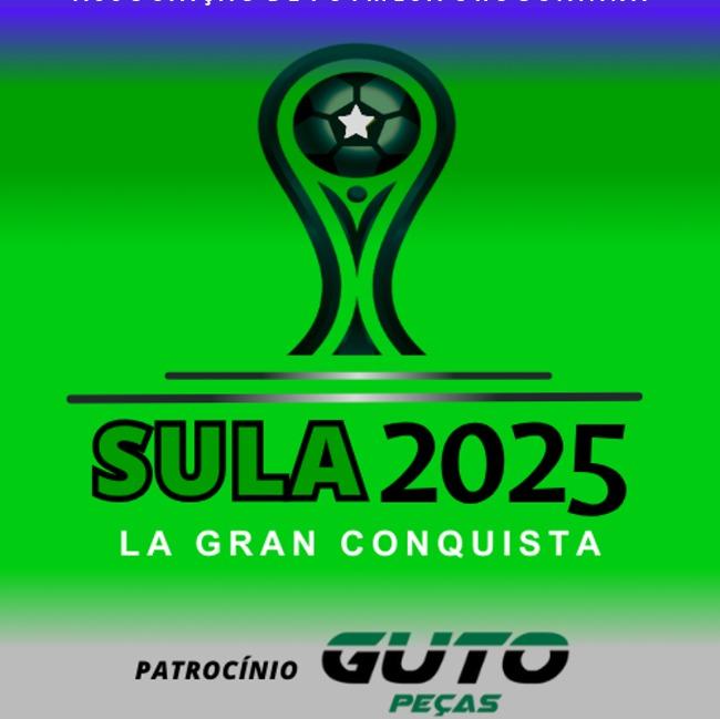 TAÇA SULA GUTO PEÇAS 2025