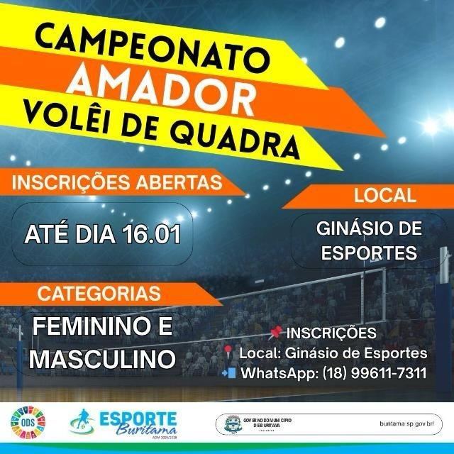 VOLEI FEMININO BURITAMA 2026
