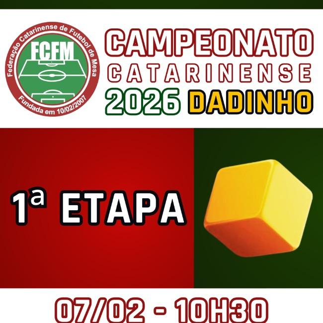 1ª ETAPA FCFM DADINHO 2026