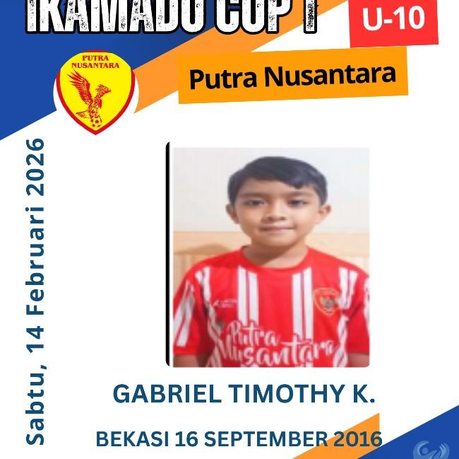 GABRIEL TIMOTHY KUSUMA PUTRA