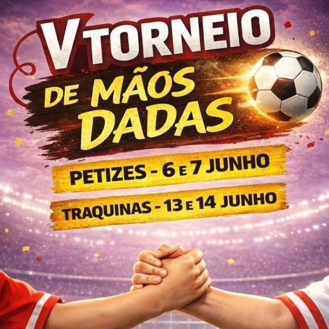 V TORNEIO DE MÃOS DADAS - PETIZES
