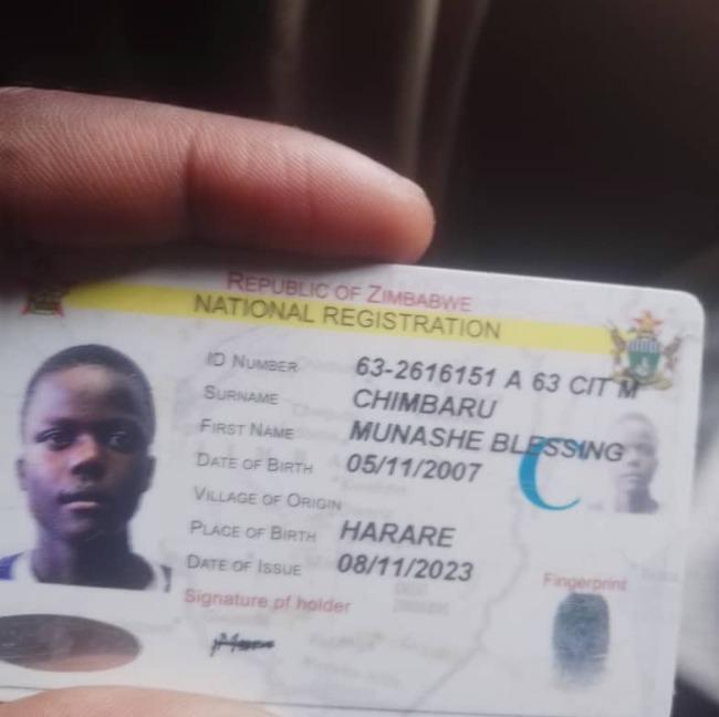 Chimbaru Blessing Munashe