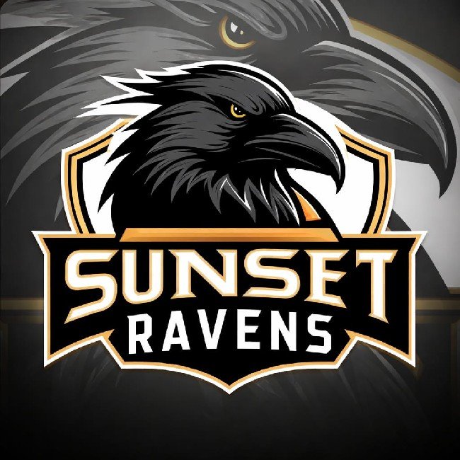 Sunset Ravens