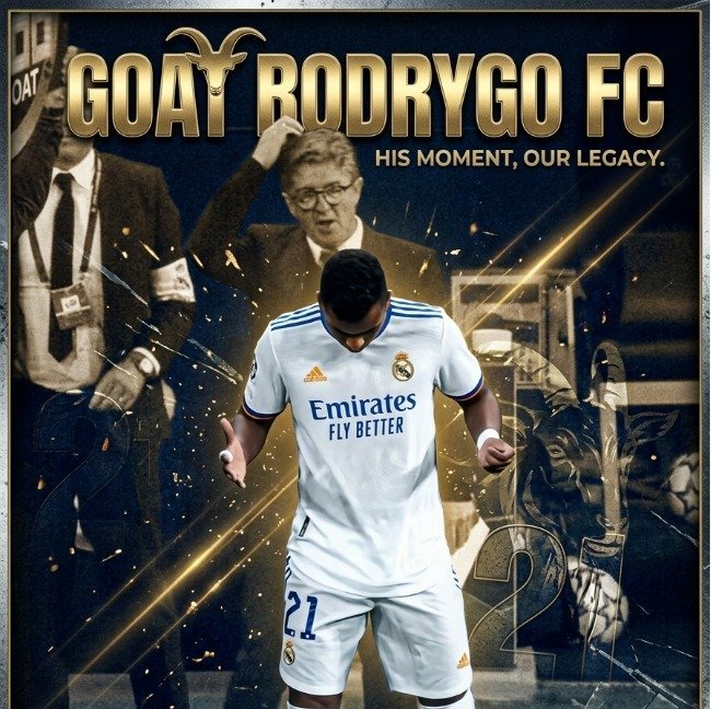 GOAT RODRYGO FC 1️⃣1️⃣