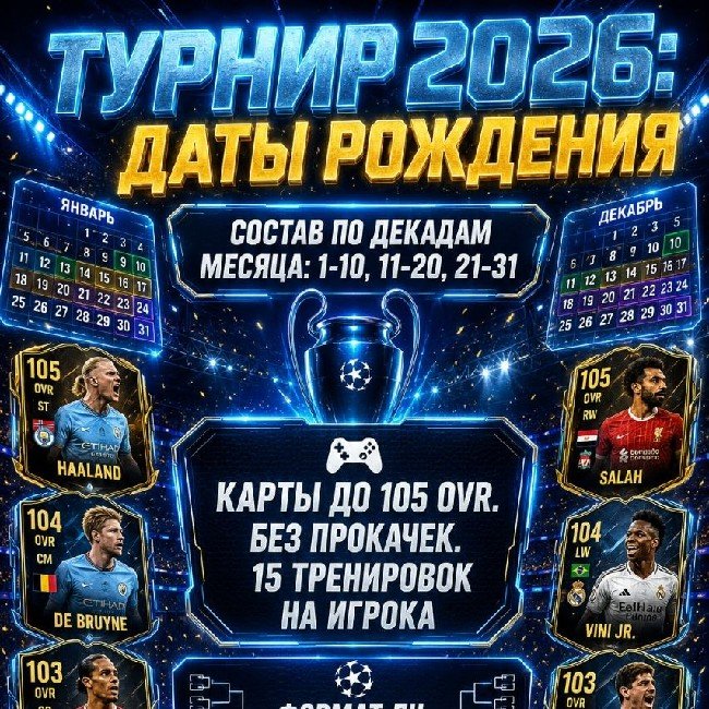 Турнир по декадам